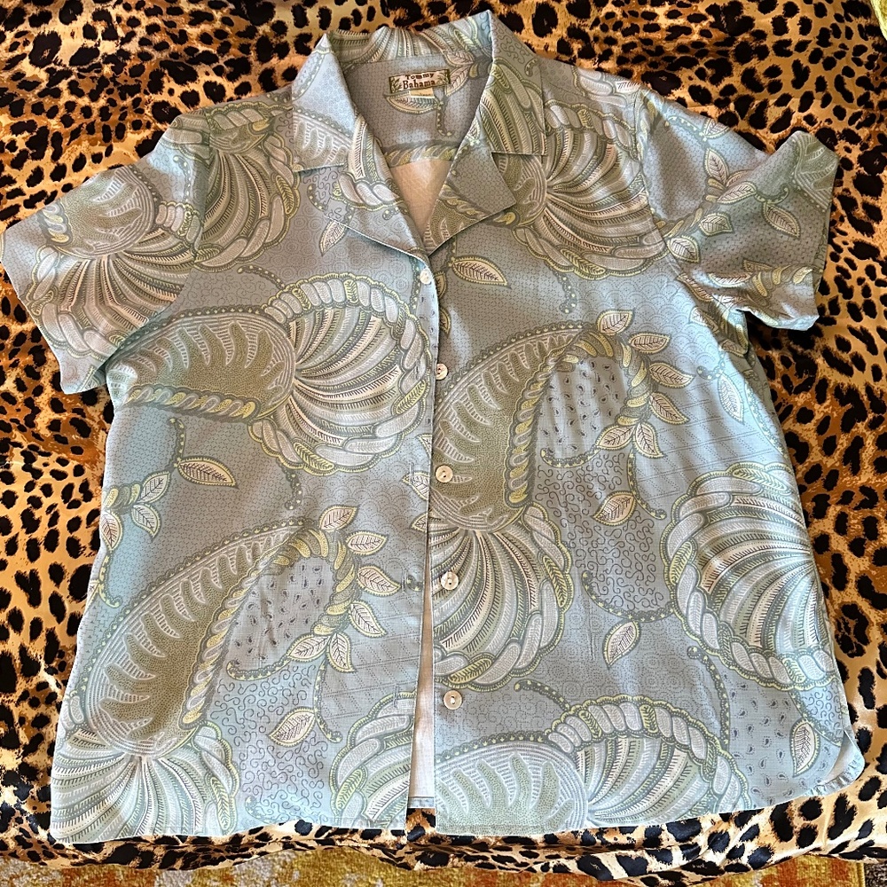 Tommy Bahama silk button up